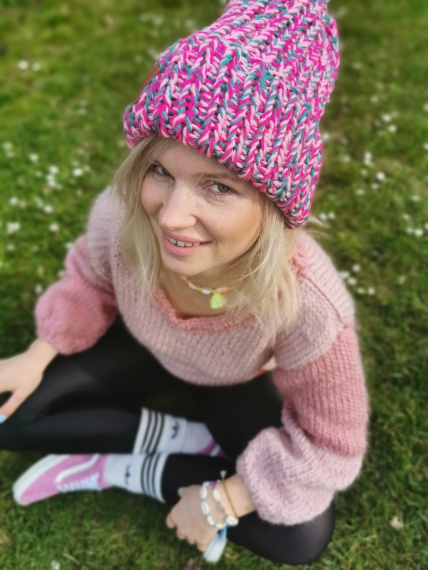 Czapka Wywijana Handmade